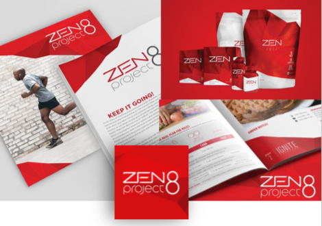 GHB flagship product Zen leaflets
