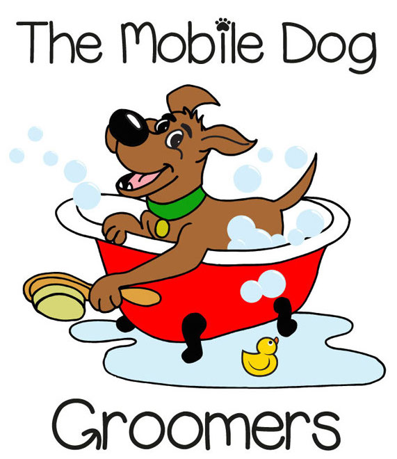 The Mobile Dog Groomers Logo