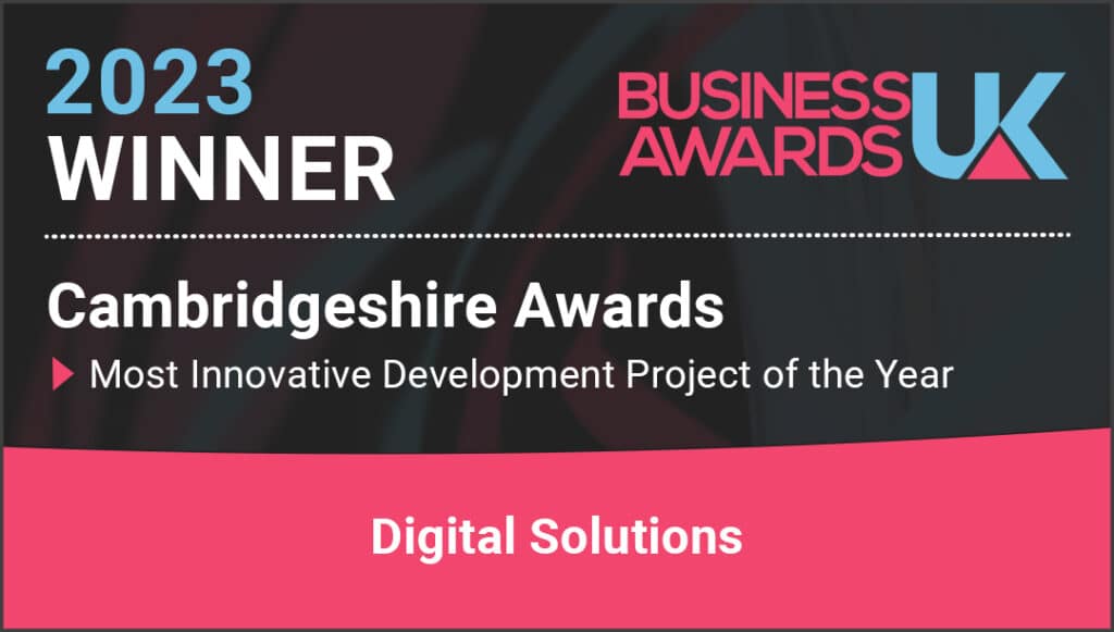 digital solutions uk business award winner